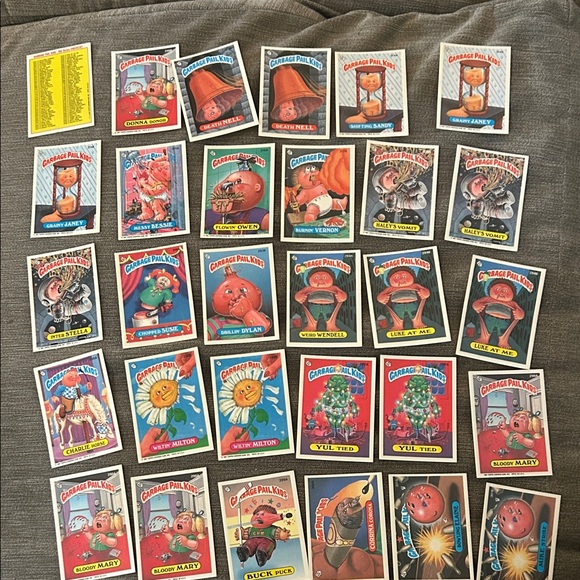 Topps Garbage Pail Kids Trading Cards - Series 8- 71 Total